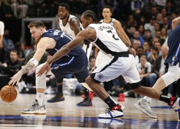 Luka Doncic y Kawhi Leonard.