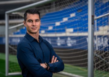 Un emprendedor en la portería de la SD Huesca