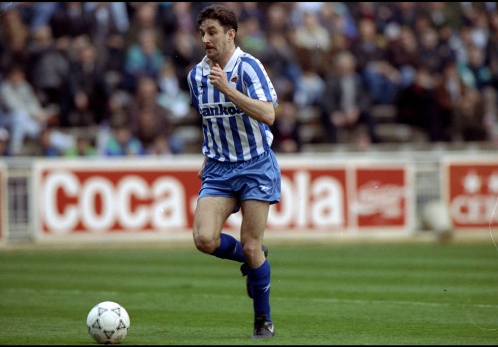 El fichaje del irlandés John Aldrige en 1987 fue uno de los más famosos de la historia del equipo donostiarra.