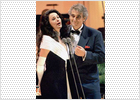 Angela Gheorghiu y Plácido Domingo, en Innsbruck en 1995