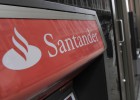 Una sucursal del Banco Santander. 
