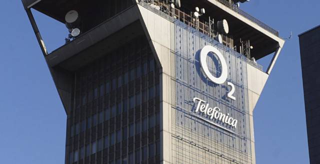 Sede de Telef&oacute;nica O2 en Praga.