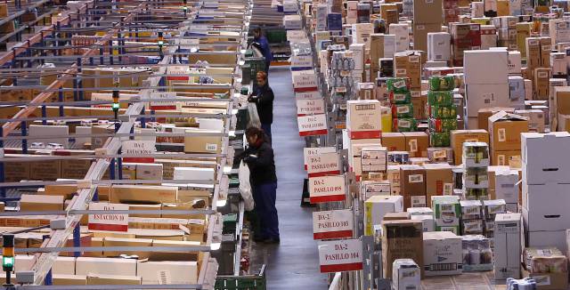 The logistics center for El Corte Inglés.
