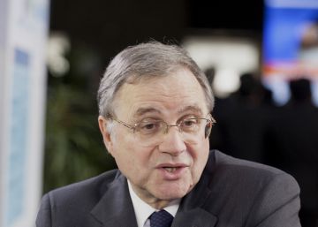 El Gobernador del Banco de Italia, Ignazio Visco, el 9 de octubre de 2015. 