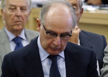 Los expresidentes de Caja Madrid, Rodrigo Rato y Miguel Blesa