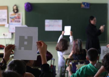 Alumnos del colegio Escolapias Carabanchel.