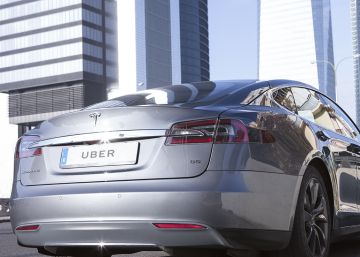 Uber estrena en Madrid su servicio con coches eléctricos de lujo