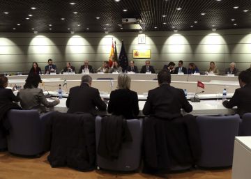 Vista general de la LXII Conferencia Sectorial de Empleo, presidida por el secretario de Estado de Empleo, Juan Pablo Riesgo.