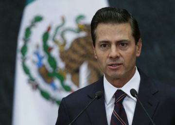 El presidente mexicano, Enrique Pe&ntilde;a Nieto, este mi&eacute;rcoles en Los Pinos