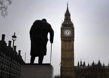 Vista del Big Ben de Londres.