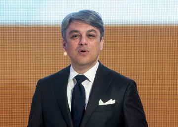 El presidente de SEAT, Luca de Meo, la semana pasada en una conferencia