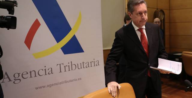 El director general de la Agencia Tributaria, Santiago Menéndez.