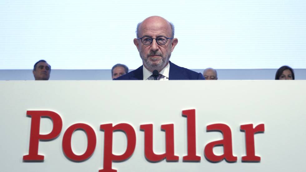 Emilio Saracho, presidente del Banco Popular.