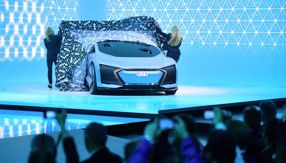 Aicon, el prototipo de coche autónomo y eléctrico presentado por Audi en el Salón de Frankfurt