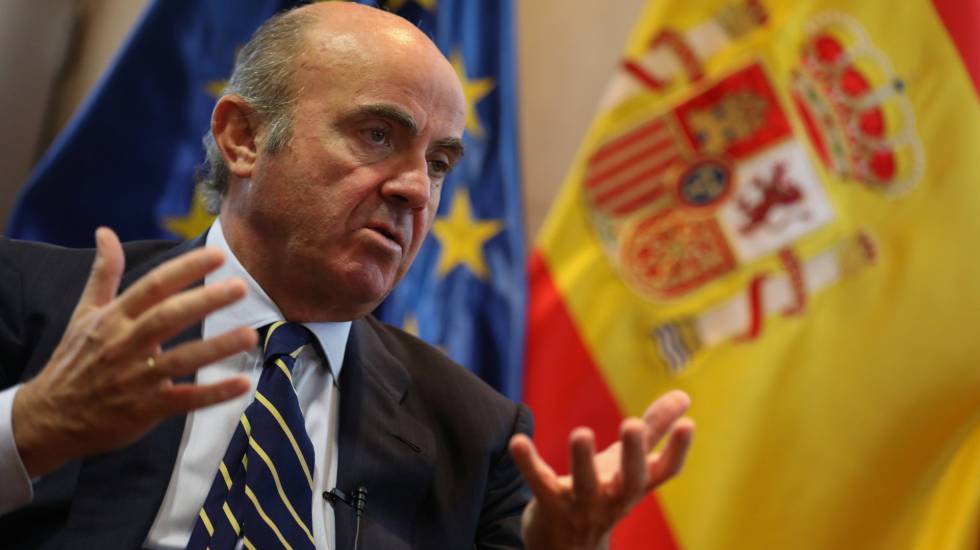 El ministro de Economía, Luis de Guindos.