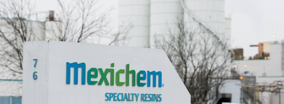 Una fábrica de resinas artificiales de Mexichem en Pedricktown (Nueva Jersey), a las afueras de Filadelfia.