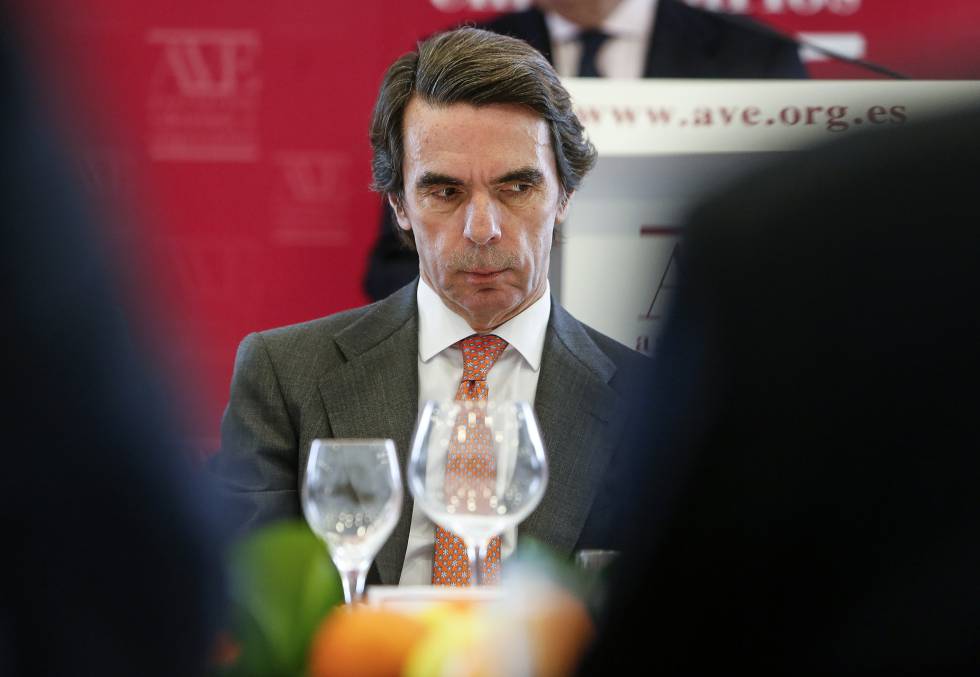 El expresidente del Gobierno, José María Aznar