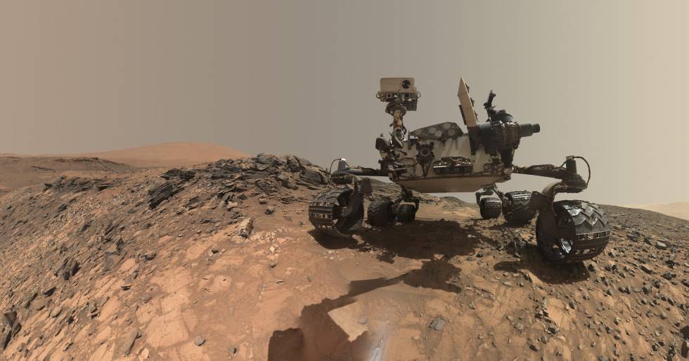 Curiosity es un robot de exploración marciana dirigida por la NASA. 