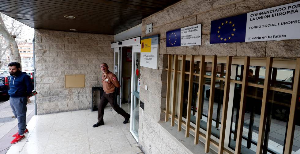 El centro de acogida de refugiados de Alcobendas (Madrid)