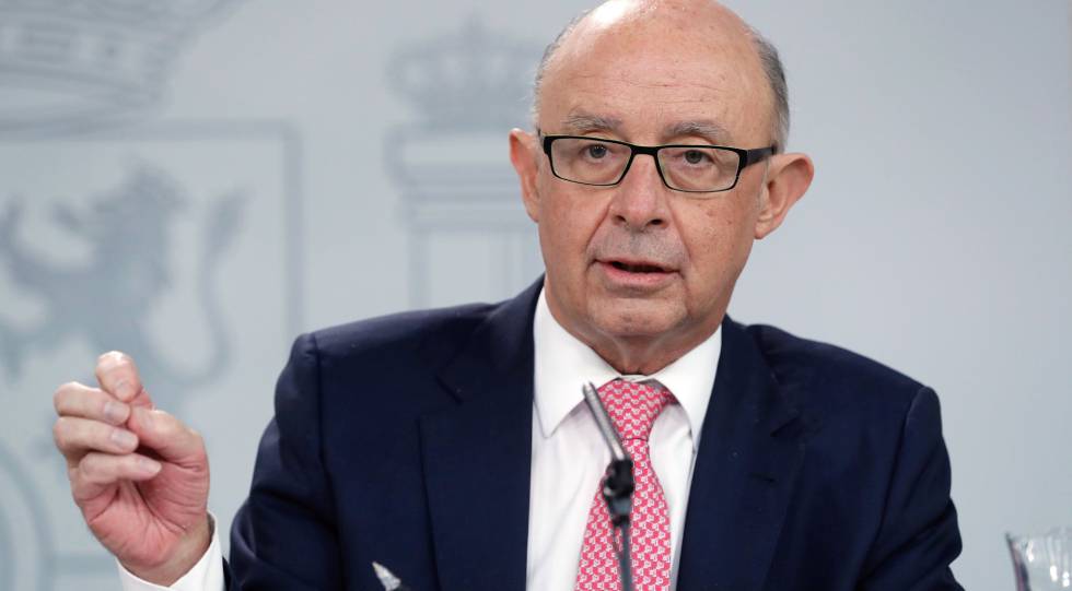 El ministro de Hacienda, Cristóbal Montoro.