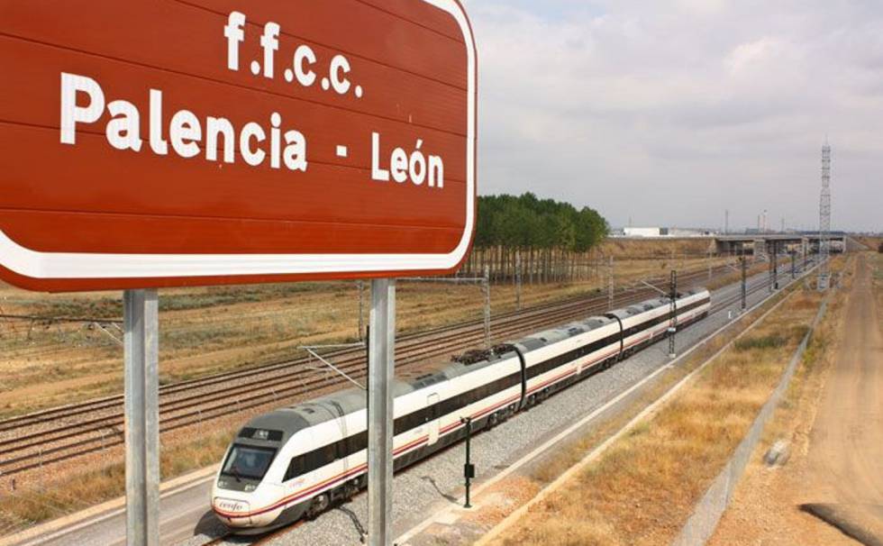 Línea de Alta Velocidad Palencia-León.