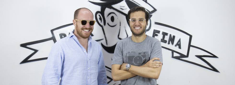 Samuel Soria Santos (izquierda) y Alfonso LujÃ¡n de Said, fundadores de Parafina. Â 