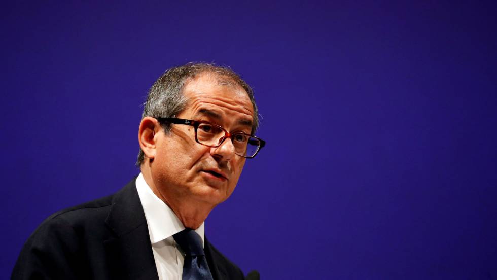 El ministro de Economía italiana, Giovanni Tria