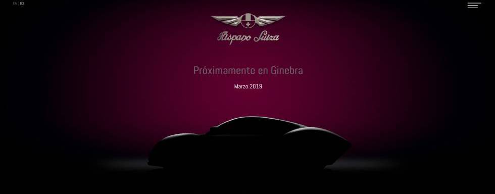 Perfil del nuevo deportivo eléctrico de Hispano Suiza, que la marca desvelerá en marzo
