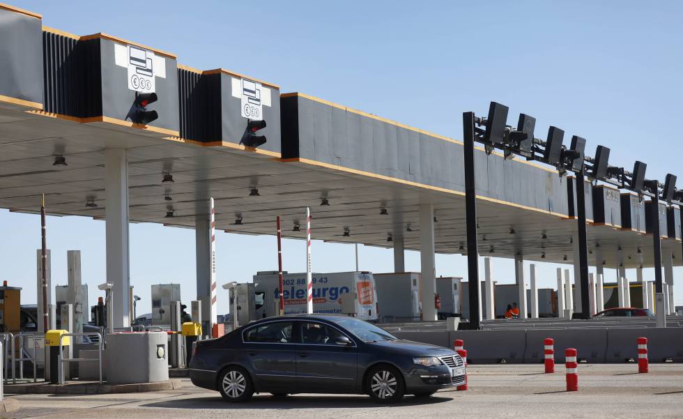 Peaje de la AP-7 en Valencia.