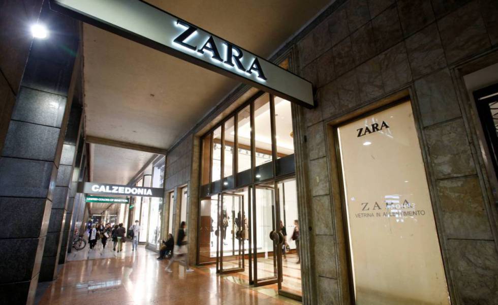 Fachada de una tienda de Zara en MilÃ¡n.