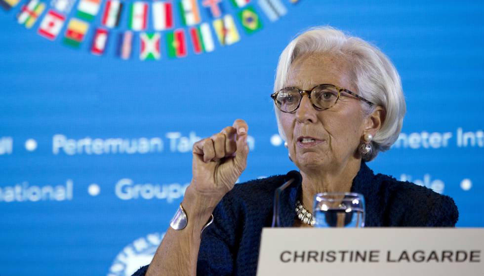 Christine Lagarde, directora gerente del FMI.