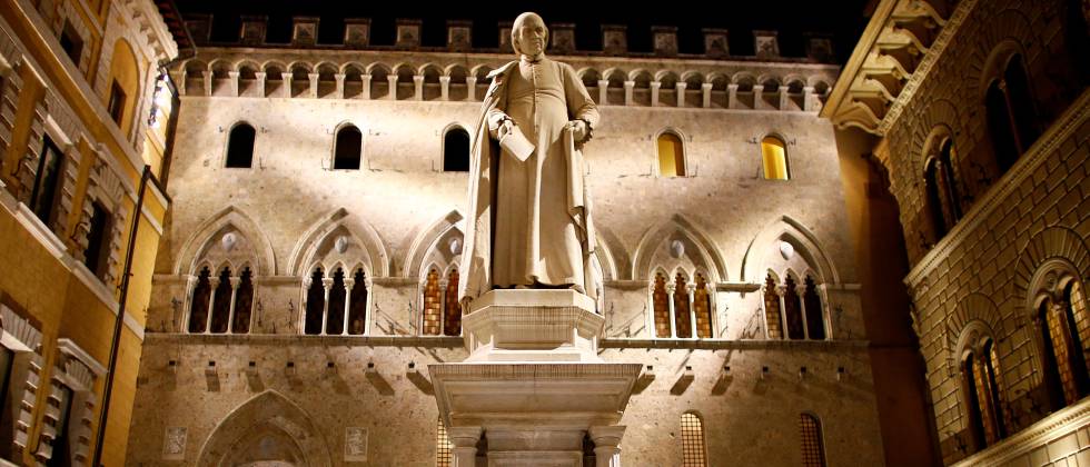 Sede del Monte dei Paschi di Siena, en la localidad italiana que le da nombre. 