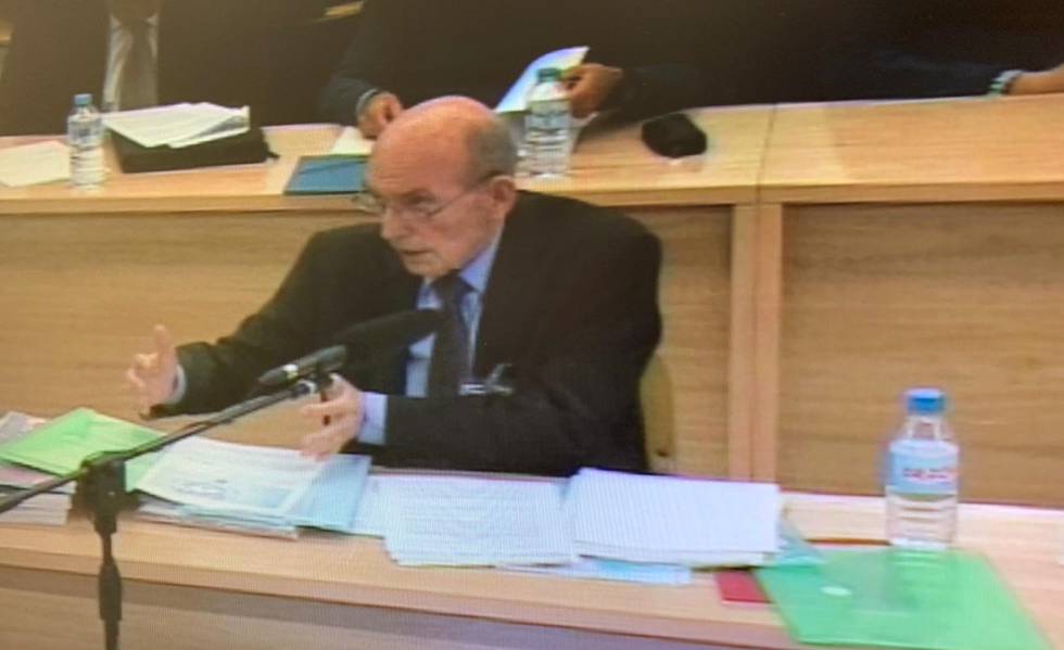 El exconsejero ejecutivo de Bankia José Manuel Fernández Norniella en el jucio ante la Audiencia Nacional por la salida a Bolsa de la entidad bancaria.