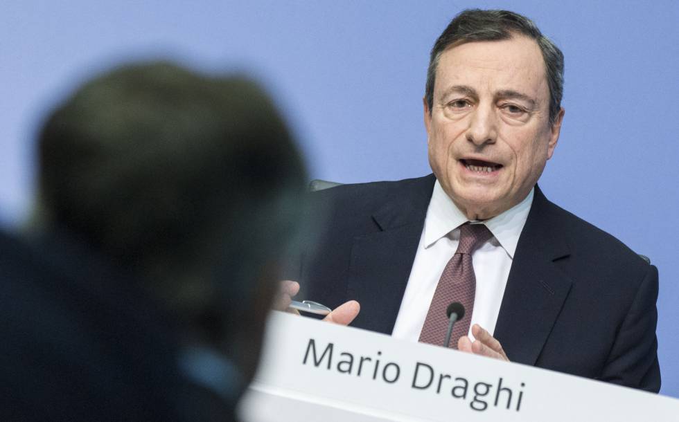 Resultado de imagen de Mario Draghi alarga la subida del tipo de interÃ©s