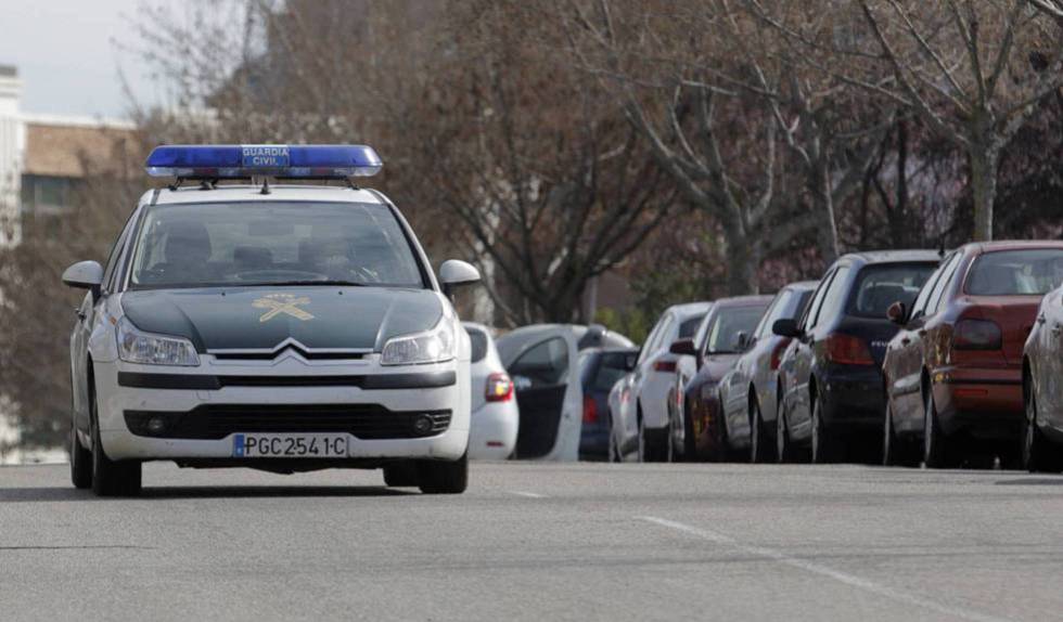 Un coche de la Guardia Civil.