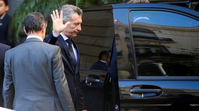 Macri en el Congreso argentino.