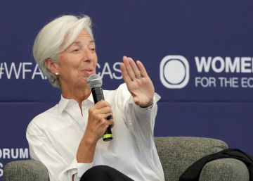 Lagarde urge a terminar “de inmediato” la tensión por la guerra arancelaria