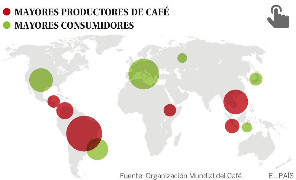 La crisis del café: hay más que nunca, pero ni usted ni los productores se benefician