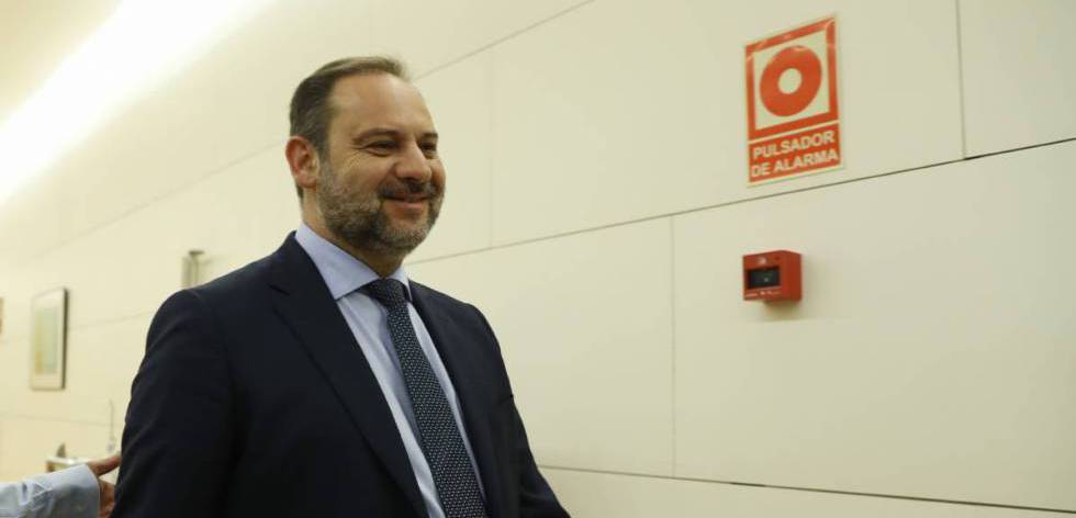 The Minister of Public Works, José Luis Ábalos.