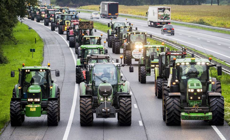 Resultado de imagen de huelga de tractores