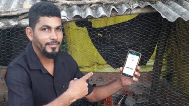 Rafael Borges, agricultor familiar de Agua Fría, Brasil.