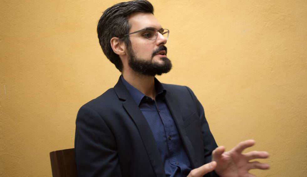 Souza, durante la entrevista con EL PAÍS.