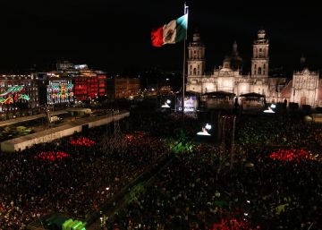 La plaza del Zócalo en Ciudad de México, en septiembre. 