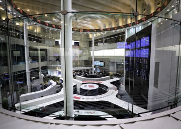 Vista de la Bolsa de Tokio. 