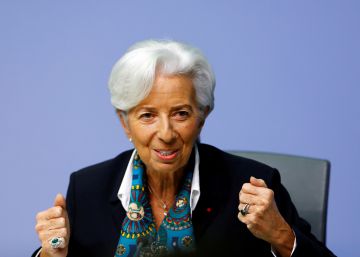 Christine Lagarde, presidenta del BCE, el pasado 12 de diciembre en Fráncfort. 