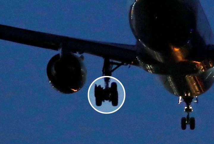 ATERRIZA SIN DIFICULTADES EN BARAJAS EL AVIÓN CANADIENSE CON DAÑOS EN UNA RUEDA Y UN MOTOR: