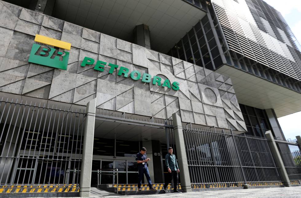 La fachada del corporativo de Petrobras en Río de Janeiro.