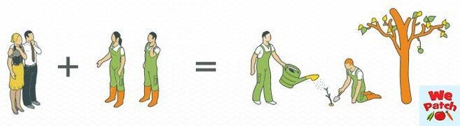 Tú plantas, y yo te dejo la tierra