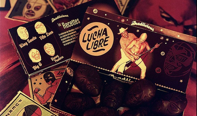 Bombones de lucha libre y tartas 'rock and roll'