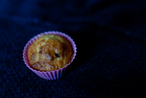 Magdalenas de yogur de muesli